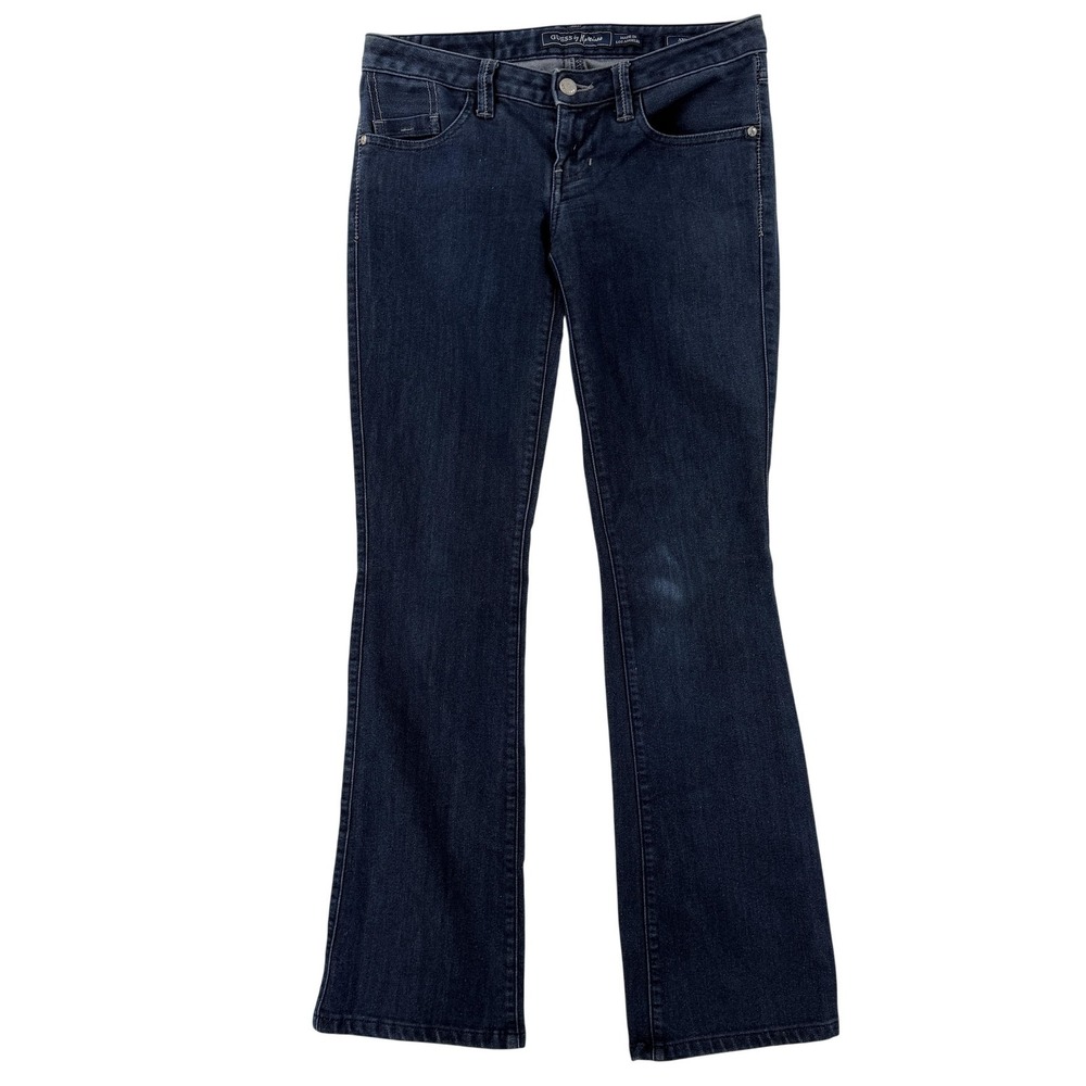 Guess By Marciano Antoinette Boot Jeans Womens 26 Blueโ Low Bootcut 26x30
